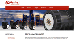 Desktop Screenshot of gentechalternator.com
